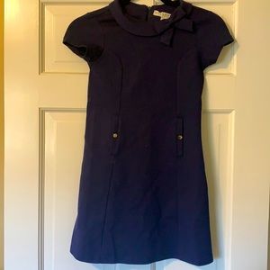 Classic Navy Dress - Hope & Henry - worn once
